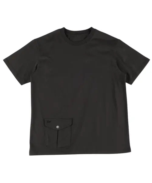 [ERTR] Utility Pocket T-Shirt Black