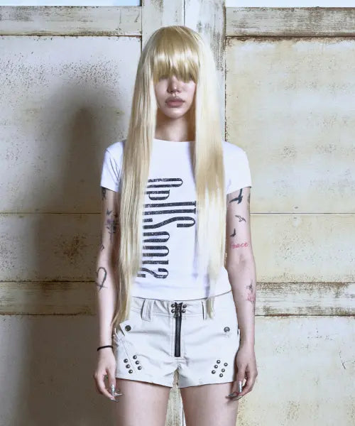 [OPUS 0012] Op.07 Rodeo Baby Slim Top White