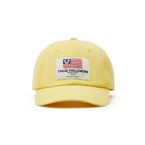[TRUERELIGION] TRUE GLORY CAP_WASHED YELLOW