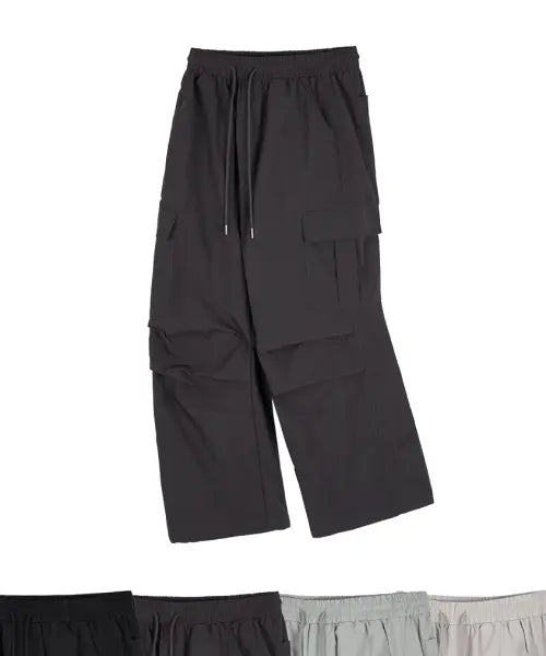 [DALEN] Utility Cargo Nylon Pants / 유틸리티 카고 나일론 팬츠