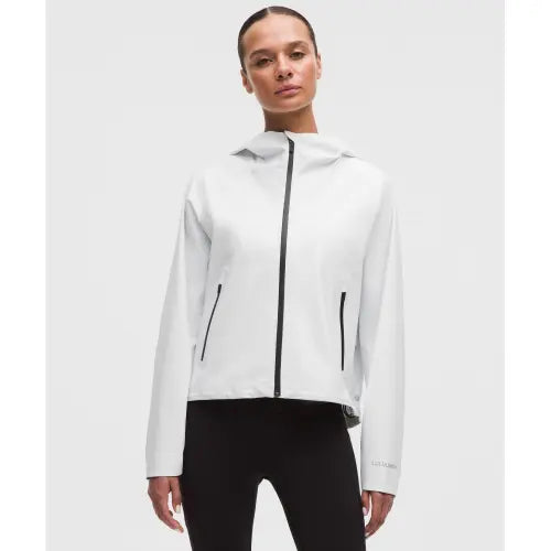 [LULULEMON] Lightweight Waterproof Running Jacket WHT / 라이트웨이트 워터프루프 러닝 재킷  WHT