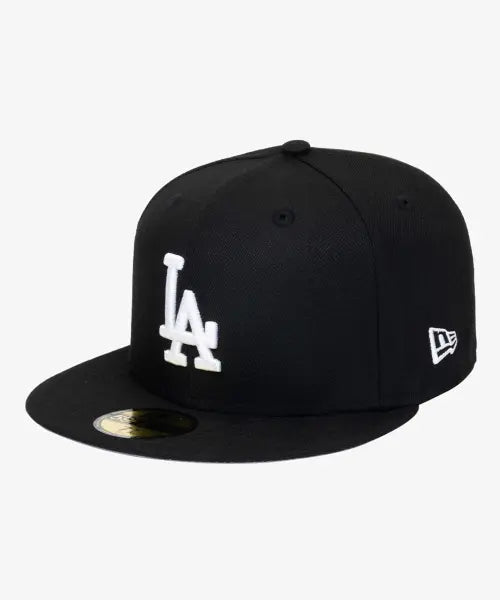 [NEW ERA] MLB BASIC 5950 LOSDOD BLKWHI / MLB LA다저스 베이직 피티드캡 블랙/화이트