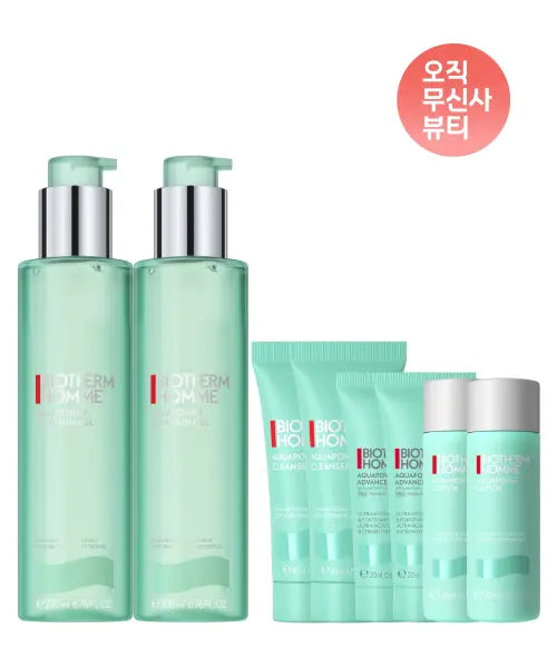 [BIOTHERM] Aqua Power All-in-One 200ml Duo Set / 아쿠아파워 올인원 200ml 듀오 세트 (+클렌저 80ml, 젤PRO 40ml, 토너 60ml 증정)