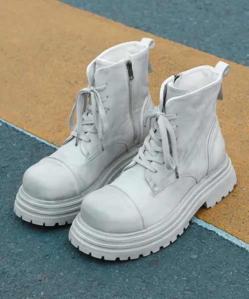 [WETHEROAD] Nicole Sending Vintage 7-hole Volume Walker Dirty White / WTRD5158 니콜 샌딩 빈티지 7홀 볼륨 워커 더티 화이트