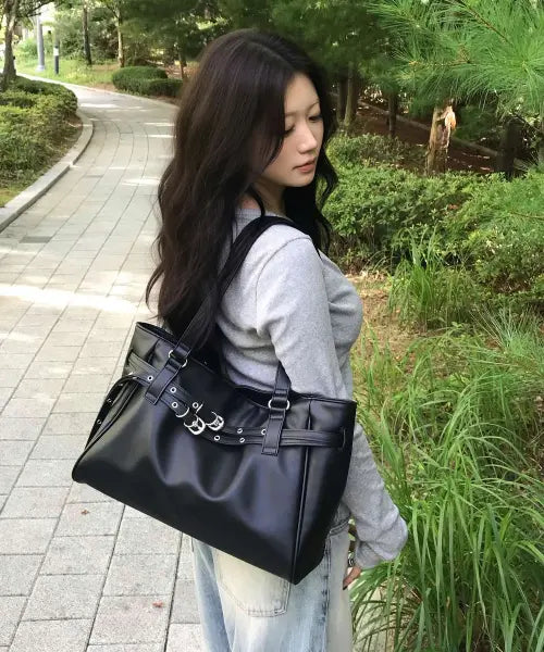 [MUR] Lizzy Double Belted Bag (3 Colors) / Lizzy Double Belted Bag (3color)