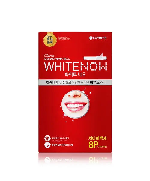 [PERIOE] White Now Whitening Strips 8 Pairs / 화이트나우 미백스트립 8p