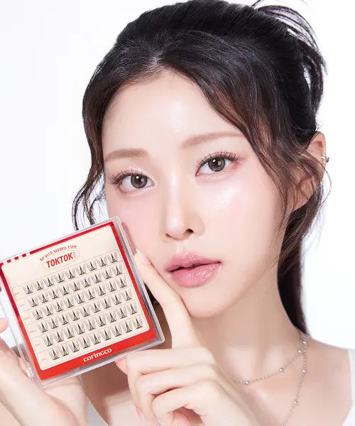 [CORINGCO] Coringco Toktokhara No-Glue Eyelash #Cherry Coke / 톡톡하라 노글루 속눈썹 체리콕