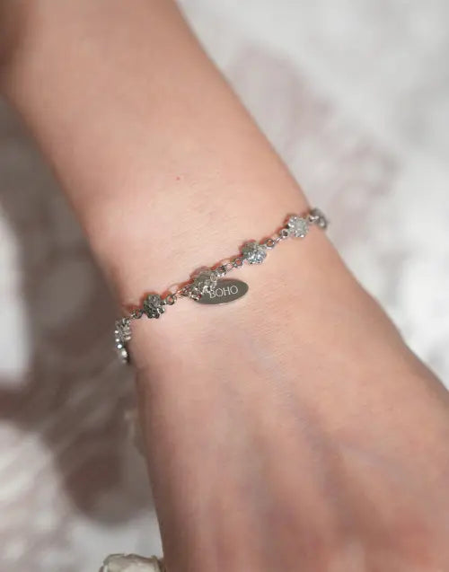 [BOHO LIBERTUDE] Floret Chain Bracelet / 플로렛 체인 브레이슬릿