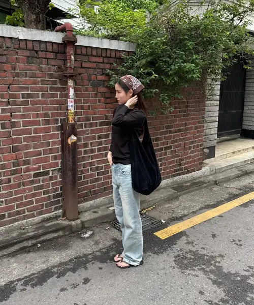 [GBH APPAREL] BESSETTE SLIM TOP / BLACK