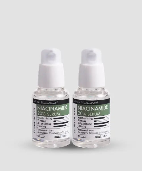 [DERMAFACTORY] Themfactory Niacinamide 20% Serum 30ml (2 Pack) / 더마팩토리 나이아신아마이드 20% 세럼 30ml 2개
