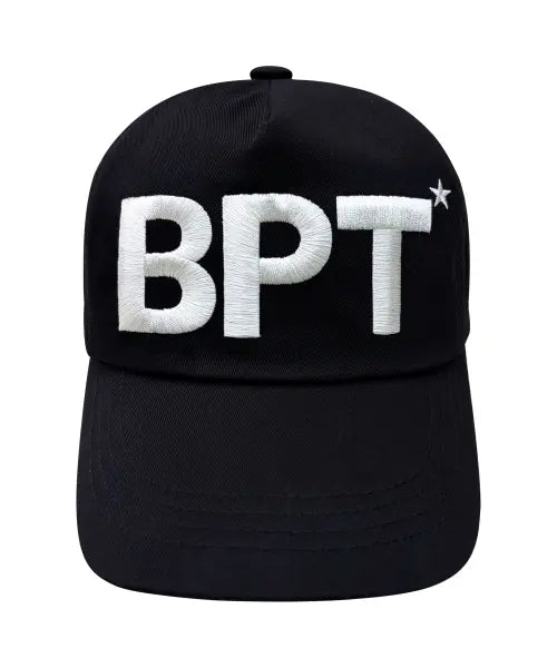 [BP2 DISORDER] BPT Logo Ball Cap Black / BPT 로고 볼캡 블랙
