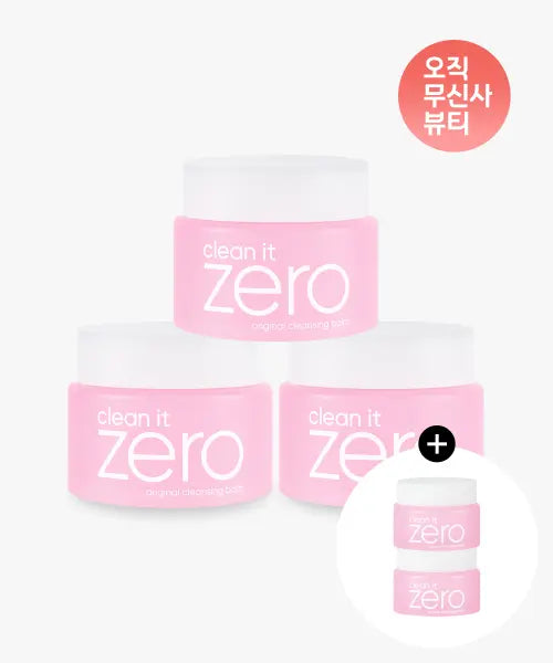 [BANILACO] [3 Pack] Clean It Zero Original Cleansing Balm 100ml / [3PACK] 클린잇제로 오리지널 클렌징밤 100ml