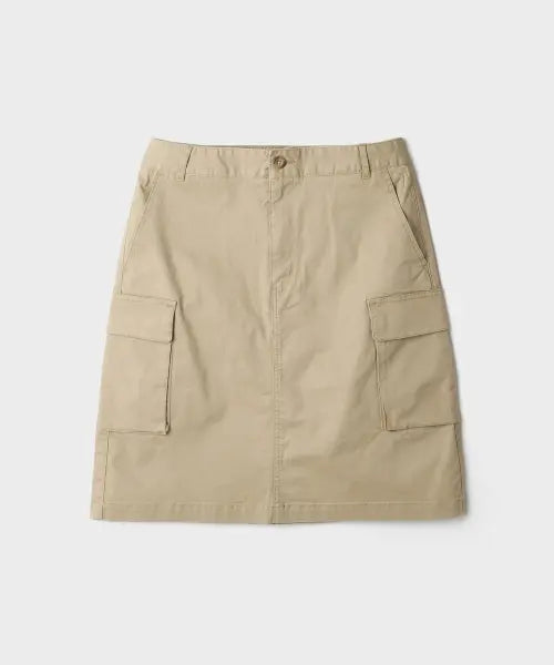 [SPAO] Cotton Cargo Midi Skirt / 코튼 카고 미디 스커트_SPWHG49G30