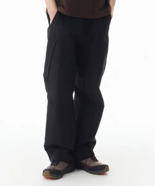 [NOT ONLY FOR TODAY] Ventilation Pocket Utility Pants [Black] / 벤틸레이션 포켓 유틸리티 팬츠 [블랙]