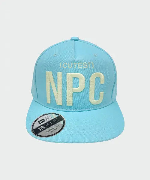 [SCULPTOR] NPC Kitty Snapback Cap Acid Blue