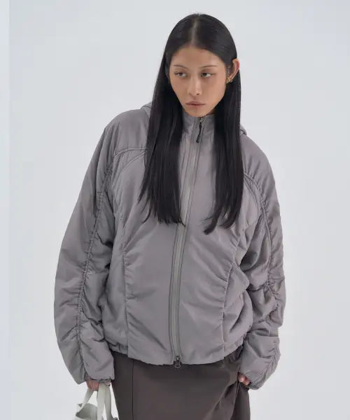 [WELLBEING EXPRESS] Light Nylon Jacket Taupe