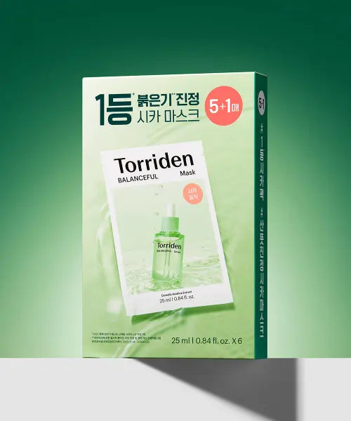[TORRIDEN] Balanceful Cica Mask 25ml (5+1 Sheets) / 밸런스풀 시카 마스크 25ml 5+1매