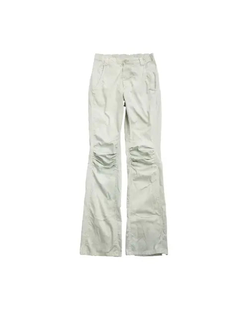 [999HUMANITY] ADVENTURE DYED BOOTSCUT PANT (ECRU GREEN) / 어드벤처 다이드 부츠컷 팬츠 (에크루 그린)