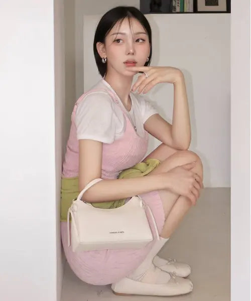 [CHARLES \u0026 KEITH] Hazel Bow Top Handle Bag 3 Colors / 헤이즐 보우 탑 핸들 백 3colors CK2-30160255