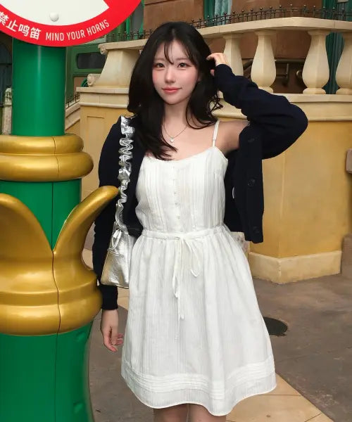 [WHO.A.U] Dobby Layered Onepiece / WHOWG2441F