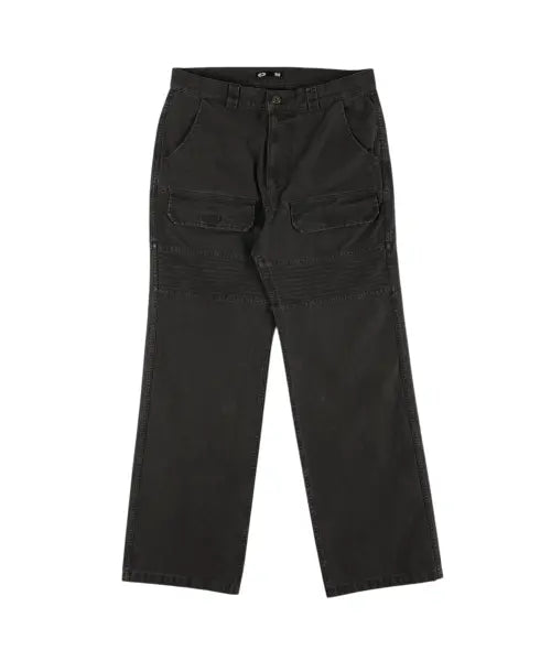 [ERTR] Front Pocket Biker Cargo Pants - Brown / Front Pocket Biker Cargo Pants Brown