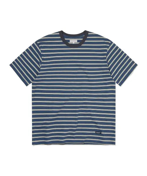 [THISISNEVERTHAT] Striped Tee Navy