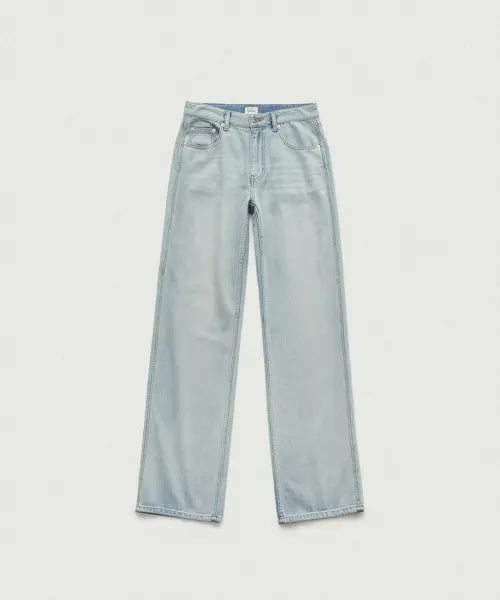 [THEBARNNET] Kelly Mid Rise Denim Pants_Light Blue