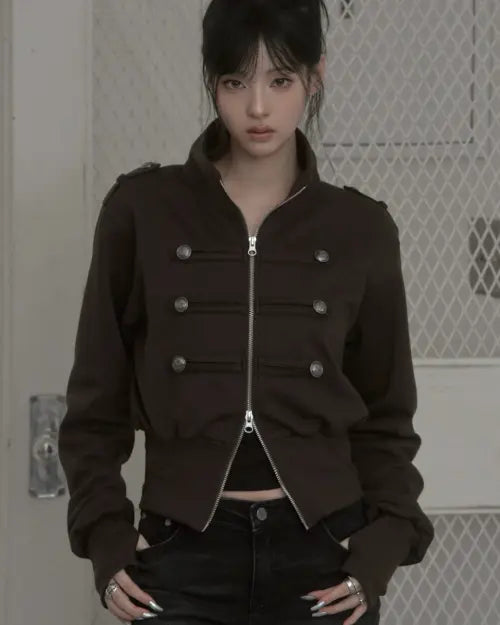 [KHAKIPOINT] Napoleon Jersey (brown)