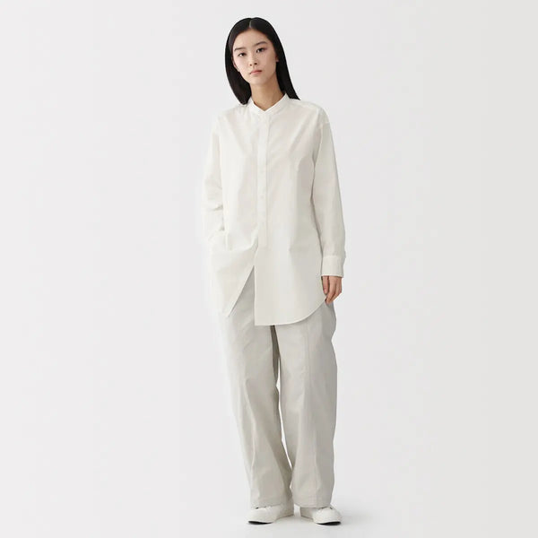 [MUJI] Poplin Relaxed Fit Tunic / 포플린 릴랙스 핏 튜닉