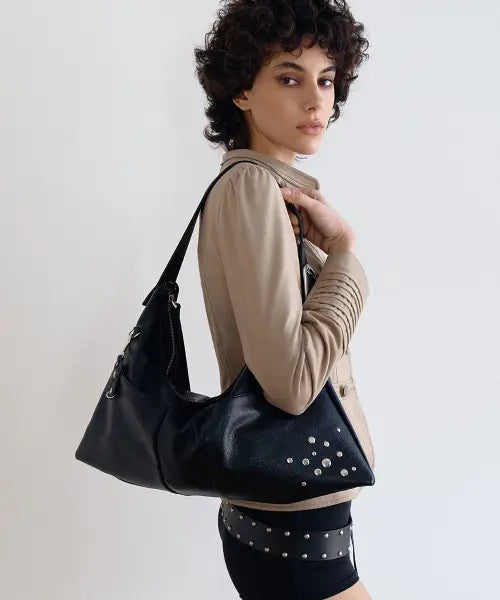 [SAND MUSEUM] RORA HOBO BAG [Black]
