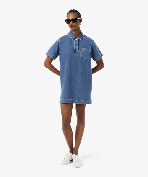 [LACOSTE] Women's Denim Polo Dress EF0192-56G / 여성 데님 폴로 드레스 EF0192-56G 36L