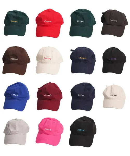 [COSO] CC Daily Logo Ball Cap (15 Colors) / CC 데일리 로고 볼캡(15 COLORS)