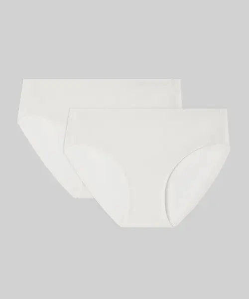 [MUSINSA STANDARD WOMAN] Women's Seamless Panties 2-Pack [Ivory] / 우먼즈 심리스 팬티 2팩 [아이보리]