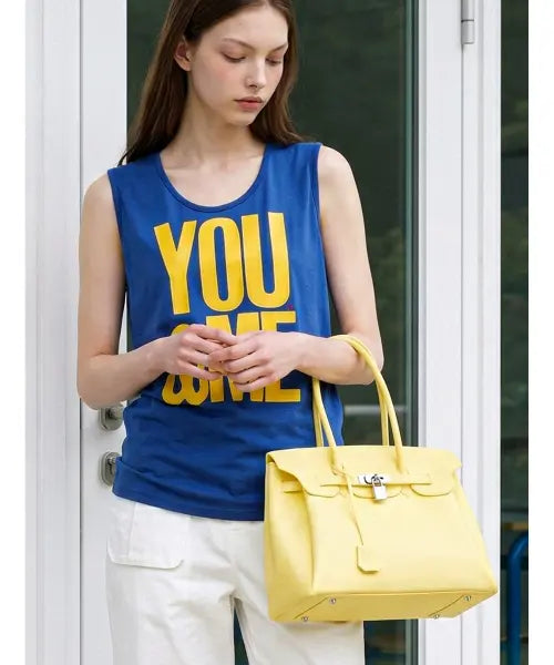 [FOREVER21] Summer Jelly Birkin Mood Shoulder Bag / 썸머 젤리 버킨 무드 숄더백 (FTDBBG007)