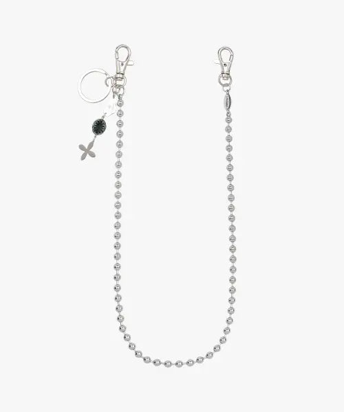 [RIOMEU] Round Bowl Pants Chain Keyring / 라운드 볼 팬츠 체인 키링