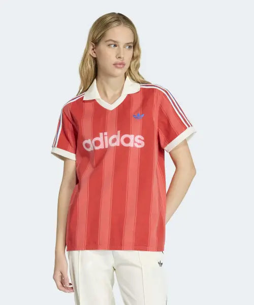 [ADIDAS] TWILL JERSEY        SELURE / 트윌 풋볼 저지 - 세미루시드레드 / KF5750