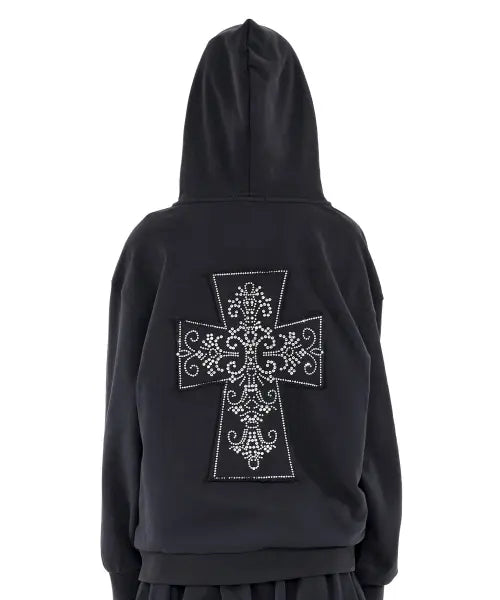 [ALKI ALKA] Nostalgia Hoodie Zip-Up (Black)