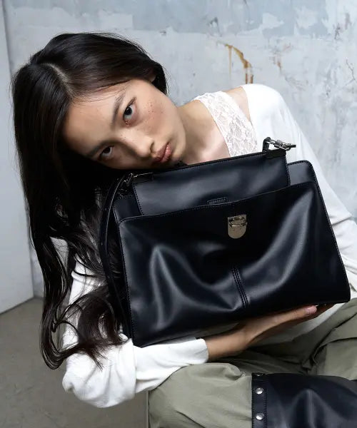 [KHIHO] Gene Bag Black / 제너백 블랙