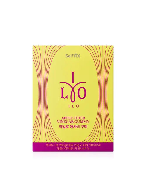[ILO] Dong-A Pharmaceutical Ailo Apple Cider Vinegar Gummy (20g x 14 pouches) / [동아제약] 아일로 애사비 구미 (20gX14봉)