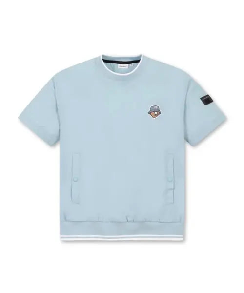 [GOLDEN BEAR] Women's Woven Crew-Neck Pullover / (W) Woven Crew-Neck Pullover G5TAM26201BUX