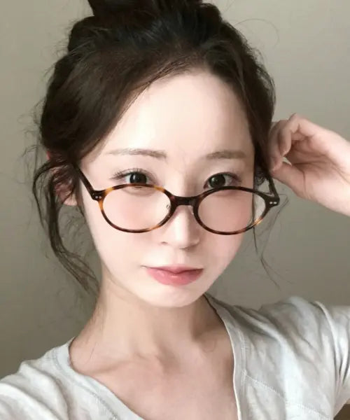 [HANGLE] Fairy oval leopard / [임마멜X한글] 페어리 오벌 레오파드