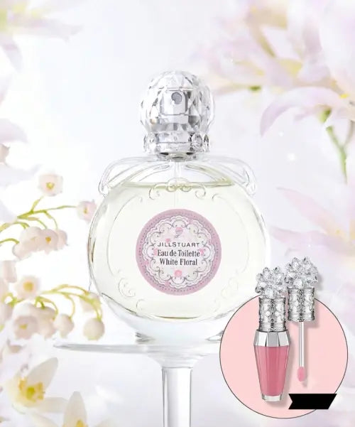 [JILLSTUART BEAUTY] White Floral Eau de Toilette 50ml / 화이트 플로럴 오 드 뚜왈렛 50ml(+립 부케 세럼 - 44,000원 상당)