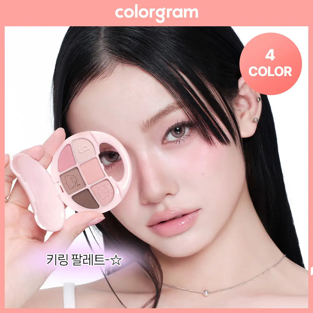 [colorgram] Colorgram Pocket Ring Eye Palette 5 Color / [포켓몬 에디션/NEW]컬러그램 포켓링 아이 팔레트 5COLOR