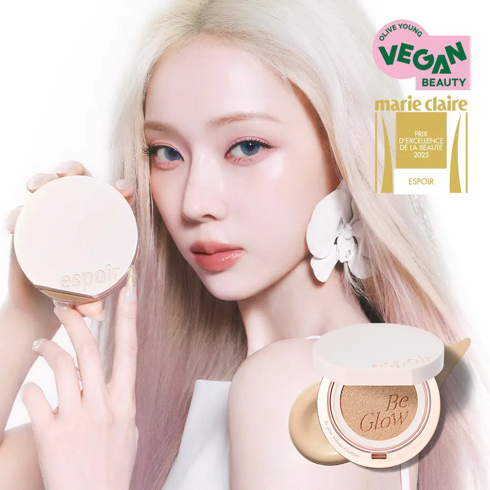 [espoir] espoir Be Glow Volume Cushion 10 Colors (Main + Refill) / [3호&15호 NEW COLOR/볼륨광채] 에스쁘아 비글로우 볼륨 쿠션 10colors(본품+리필)