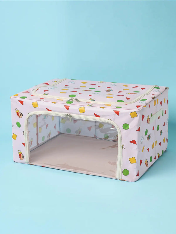 [DAISO] Crayon Shin-chan Non-woven Storage Bin 66L: Shin-chan & Whitey / 짱구 부직포 수납함 66 L 짱구와흰둥이