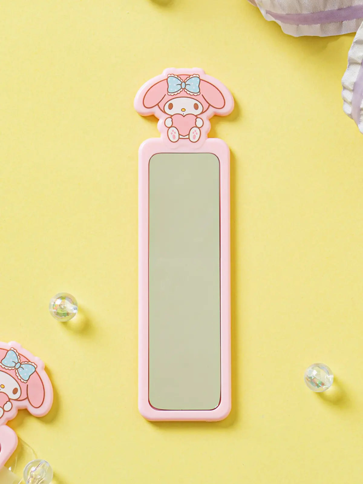 [DAISO] My Melody Character Stick Mirror / 마이멜로디 캐릭터 스틱 거울
