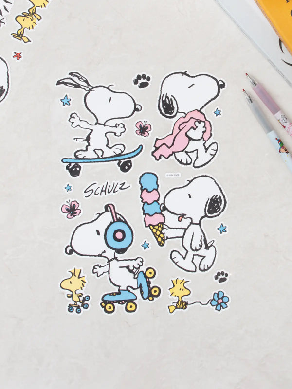 [DAISO] Peanuts Big Deco Sticker / 피너츠 빅 데코 스티커