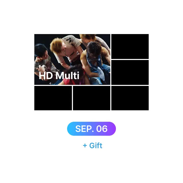 [CORTIS] (9/6 1 DAY PASS) HD Multi-view 6 + Gift 2026 CORTIS TOUR <PUT YOUR PHONE DOWN> IN JAPAN