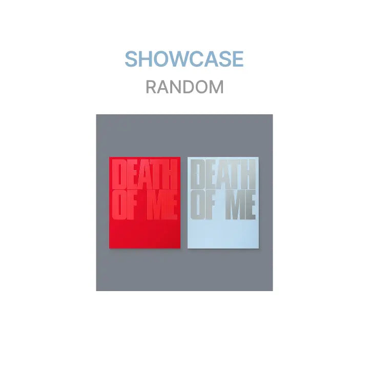 [EVAN] [SHOWCASE] 1st Mini Album 'DEATH OF ME' (Random)