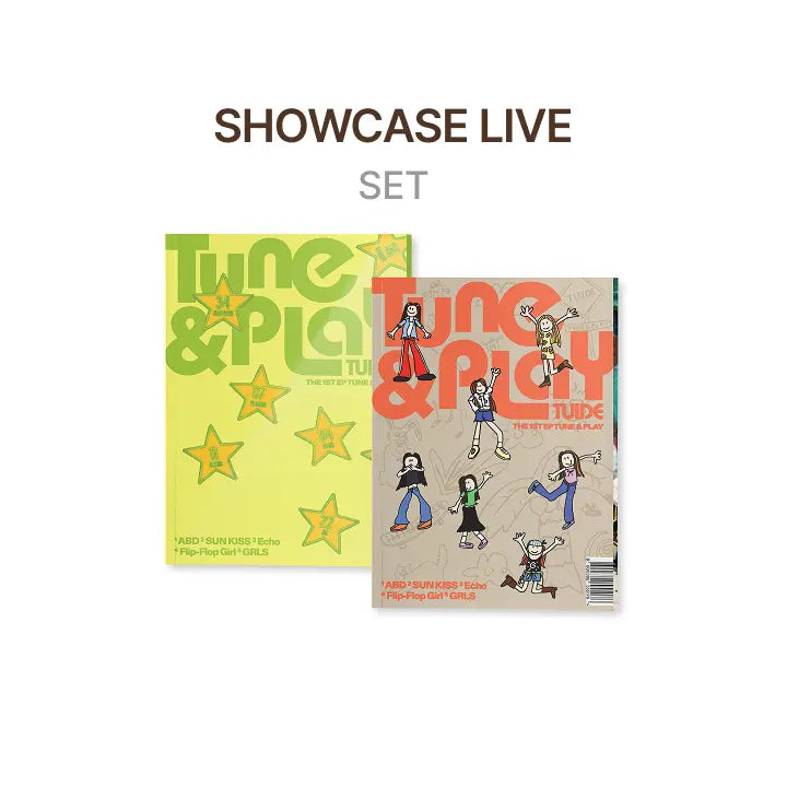 [TUIDE] [SHOWCASE LIVE] The 1st EP [TUNE & PLAY] (Set)